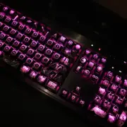 Arknights Mechanical Keyboard RGB Translucent keycaps 104pcs Custom Made Boxed