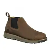 Carhartt Men's 4" Millbrook Water Resistant Soft Toe Romeo Wedge Work Boot Brown