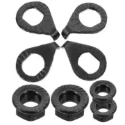 Hanger Flange Nuts Wheel Axle Safety Nuts for Bike