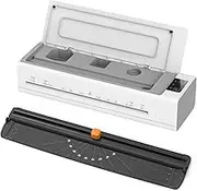 Gearwell Laminator Machine, A3 Hot and Cold Lamination System with Paper Cutter and Hole Puncher, Desktop Pouch Laminator Set for A3 A4 Document Binding