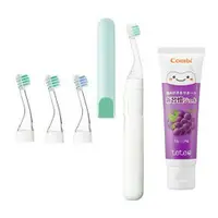 在飛比找媽咪愛MamiLove優惠-日本 Combi - teteo 幼童電動牙刷+替換刷頭x2