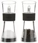 Cole Mason Inverta Flip Salt and Pepper Mill Gift Set - Acrylic and ChromeSil