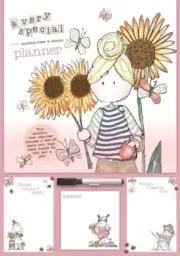 Tracey Russell Deluxe Planner 2025 - A3 Family Organiser Calendar