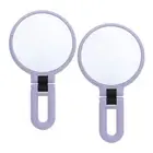 2 Pack Foldable 15X Magnifying 5’’ Tabletop Standing Compact Vanity Round