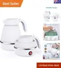 Foldable Electric Kettle, Camping Kettle, Mini Travel Kettle, Silicone Electr...