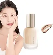 Liquid Foundation, Moisturizing Light Foundation, Light Fog Makeup Holding Liquid Foundation, Invisible Foundation Makeup, 30 ml Matte Foundation,Hydrating Natural