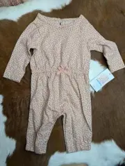 Carter's Just One You Baby Girls' Jumpsuit - Blush Pink 3M
