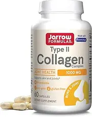 [Jarrow Formulas] Type 2 Collagen, Supports Skin and Joints, 500 mg, 60 Caps