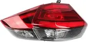 Left/Right Side Tail Lamp，Compatible for Nissan X-Trail T32 2017 2018 2019 Rear Tail Light Brake Lamp with(Right-2PC)