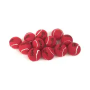 Midlee MINI Dog Tennis Balls, Red, 1.5" 12-Pack- Fetch Ball Laucher Pet Small