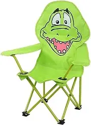 Camping Chairs Cute Cartoon Outdoor Chair Small Folding Armchair Backrest Chair Painting Chair Portable Lounge Chair Beach Chair Portable Folding Chair (Color : A)
