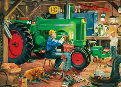 MasterPieces The Restoration 1000 Piece Jigsaw Puzzle By Charles Freitag