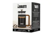 BIALETTI WOODY COFFEE PRESS 1 LITRE - BLACK