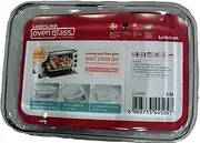 Lock & Lock Boroseal Rectangular Oven-Safe Glass Food Container, 4.23-Cup, Clear, LLG445 70004