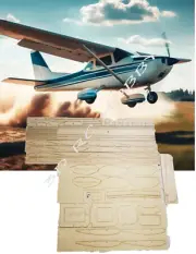 Cessna 177 52" Wingspan RC Airplane Kit Laser Cut Balsa & Ply Short Kit + Plans
