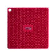 Appetito Silicone Square Trivet - Red