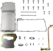 Oil Pan Assembly Kit 302-1 Sturdy MetaRear Sump Compatible with LS Engines LS1 LS2 LS3 LS6 4.8L 5.3L 6.0L 6.2L 302-2 Lubrication System
