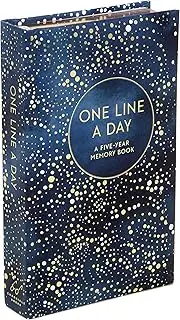 Chronicle Books Celestial One Line a Day (Blank Journal for Daily Reflections, 5 Year Diary Book)