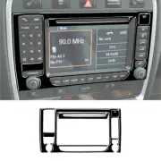 4Pcs For Porsche Cayenne Sport Glossy Piano Black Navigation System Cover Trim (for: Porsche)