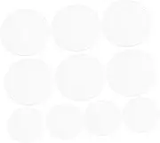 LIFKOME 10pcs Transparent Round Plate Base Turntable Cake Pan Cupcake Cake Pop Stands Display Cake Spinner for Frosting Platters Dessert Base Cake Watch Rack Cake Mold Cakes Acrylic