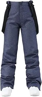 [Haitpant] Men's Snow Suit Wear, Windproof Outdoor Sports Costume, Snowboarding Clothing, Ski Strap Pant For Male