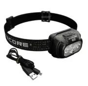 NiteCore NU33 700 Lumens Triple Output USB-C Rechargeable Headlamp Headlight