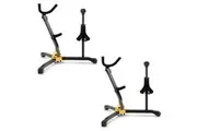2PK Hercules Musical Instrument Stand Holder for Alto Tenor Soprano Saxophone