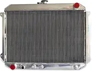 2 ROW Aluminum Radiator ，Compatible With Mazda B2000 B2200 2.2L 2.0L L4 1982-1984 1986-1993 AT