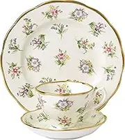 Royal Albert 100 Years 1920 Teacup, Saucer and Plate Set 8"