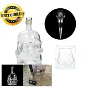 Glass Storm Trooper Helmet Whiskey Decanter Cup Wine Party Bar Tools Cool Star