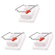 3PK Appetito Egg Slicer/Pricker Home Kitchen Cooking White