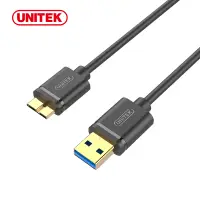 在飛比找博客來優惠-UNITEK 優越者USB3.0資料傳輸線(2M)黑色