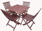 Island Square Folding 5pc Setting