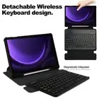 360° Rotation Case For Samsung Galaxy Tab S9 FE Plus 12.4in Keyboard Cover