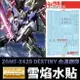 【鋼普拉】雪焰水貼 螢光版 BANDAI 鋼彈 SEED MG 1/100 ZGMF-X42S DESTINY 命運鋼彈