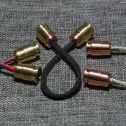 Brass Begleri Fidget Toy Finger Skill Exercise Paracord Stress Worry Bead Toy