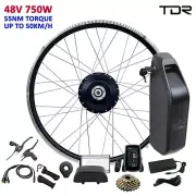 48V 750W EBIKE CONVERSION KIT 27.5'' REAR WHEEL DRIVE HIGH TORQUE DIY EBIKE