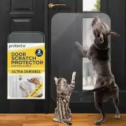 2-PACK PROTECTO Door Protector from Dog Scratching 35.5 X 24 Anti-Scratch HM098