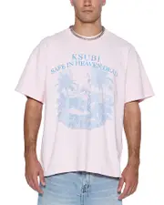 Ksubi Paradiso Ekcess Oversized Graphic Tee