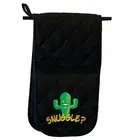 Snuggle - Novelty Gift Double Mitt Oven Gloves Double Kitchen Chef BBQ Mitts