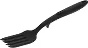 BEBEMOKO Silicone Cooking Fork Heat Resistant Nonstick Household Accessory for Mixing Mashing and Whisking Eggs Versatile Kitchen Tool for Pasta Salad and Stirfrying