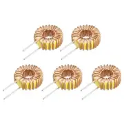 Toroid Inductance Copper Coil Magnetic Inductor 22uH 5A for DIY Pack of 5