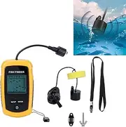 Topyond Portable Fish Finder,Handheld Sonar Depth Finder, Alarm Sensor Detector,Fishing Accessory,for Kayaking and Ice Fishing,Easy to Use