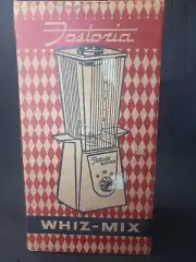 Vintage McGraw-Edison Fostoria Whiz-Mix Food and Beverage Blender Model 47103