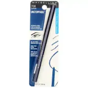 4 Pack Maybelline Unstoppable Mechanical Eyeliner Pencil, Sapphire 708, Water...