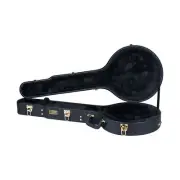 Golden Gate C-1536 Premier Hardshell 4 or 5-String 12 Inch Openback Banjo Case