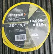 KEEPER 89923 30-ft x 4-in 10,000-lb Vehicle Recovery Tow Strap NEW FREE SHIPPING