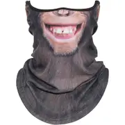 Nevenka 3D Animal Ski Neck Balaclava Anti-UV Windproof Face Mask Scarf for Halloween Cycling-5