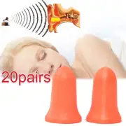 20 Pairs Howard Foam Ear Plugs Leight Noise Reducer MAX1 Disposable 33Db