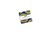 Moda Sunflowers in my Heart Mini Charm Pack 2.5" Squares Fabric By Kate Spain
